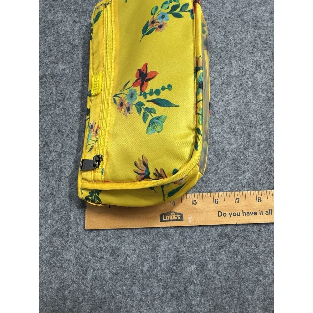 Lug Parasail Cosmetic Bag Case Flowers‎ Yellow